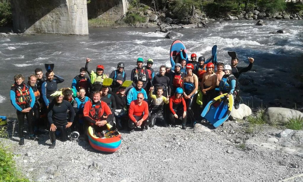 The DEJEPS in training on the Guil